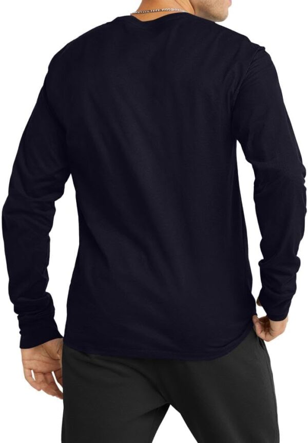 Champion Men's Classic Long Sleeve Soft, Comfortable T-Shirt (Regular or Big & Tall) - Image 2