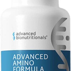Advanced Bionutritionals – Advanced Amino Formula Tablets, Amino Acid Supplement, Build Muscle, Post Workout Recovery, Energy, Stamina, Non-GMO, Gluten Free, Dairy Free, Vegan (150 Tablets)