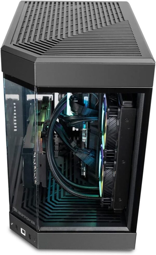 iBUYPOWER Y60 Black Gaming PC Computer Desktop Y60BA9N47TS03 (AMD Ryzen 9 7900X CPU, NVIDIA GeForce RTX 4070 Ti Super 16GB GPU, 32GB DDR5 RGB 5200MHz RAM, 2TB NVMe, WiFi Ready, Windows 11 Home) - Image 5