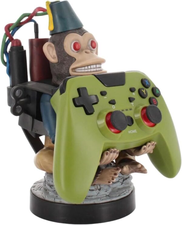 Exquisite Gaming: Call of Duty: Monkeybomb - Original Mobile Phone & Gaming Controller Holder, Device Stand, Cable Guys, Licensed Figure - Image 2