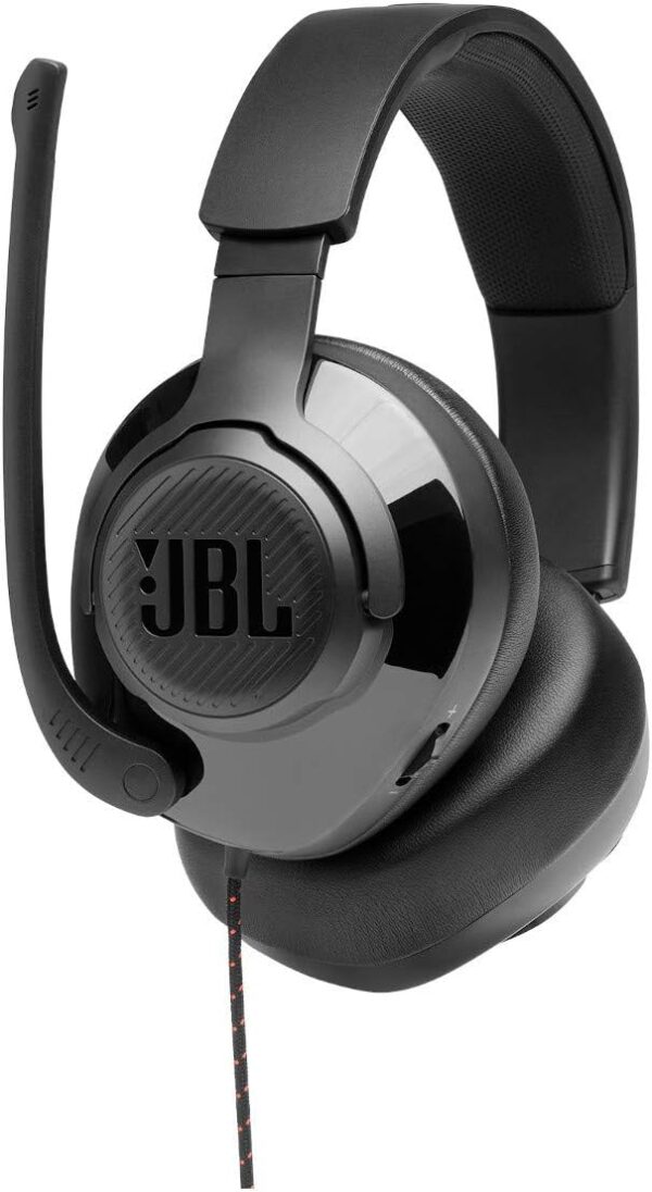 JBL Quantum 300 - Wired Over-Ear Gaming Headphones with JBL Quantum Engine Software - Black, Large - Image 3