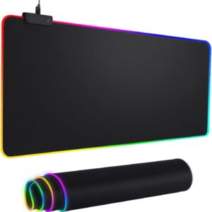 RGB Mousepad Led Mouse Pad, Large Mouse Pad,Led and Big Mouse mat