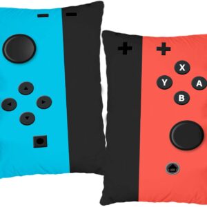 Undergo A Set of 2 Throw Pillow Cases- Gamer Gifts for Teen Boys - Soft Gaming Throw Pillow Cases Cushion Covers for Living Room Bedroom Game Room Decor 12 x 20 inches