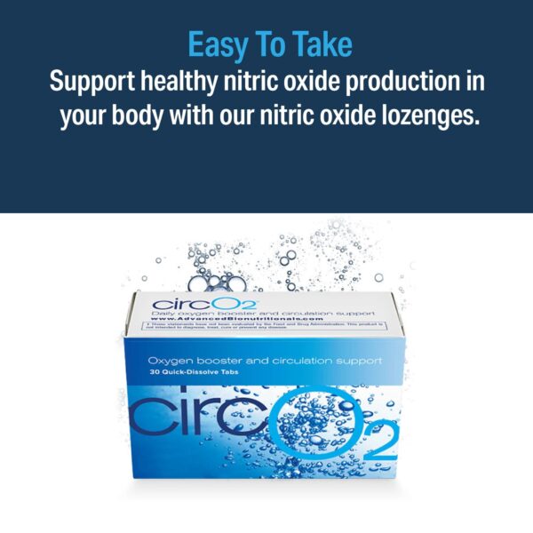 Advanced Bionutritionals – Circ02, Nitric Oxide Supplement for Men and Women, Supports Immune System, Beet Root, L-Citrulline Formula, Non GMO, Gluten Free, Dairy Free, Soy Free, Vegan (30 Lozenges) - Image 4