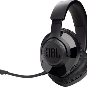 JBL Quantum 350 Wireless - Wireless PC gaming headset with detachable boom mic, 22-hour battery life, speed charge and power&play, Optimized for PC, compatible with multiple platforms (Black)