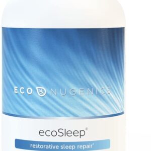 EcoNugenics - ecoSleep - 60 Capsules - Professionally Formulated to Support Healthy Circadian Rhythm & Deep, Sleep - Safe, Natural & Effective
