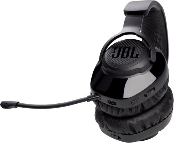 JBL Quantum 350 Wireless - Wireless PC gaming headset with detachable boom mic, 22-hour battery life, speed charge and power&play, Optimized for PC, compatible with multiple platforms (Black) - Image 5