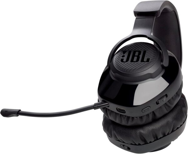 JBL Quantum 350 Wireless - Wireless PC gaming headset with detachable boom mic, 22-hour battery life, speed charge and power&play, Optimized for PC, compatible with multiple platforms (Black) - Image 9