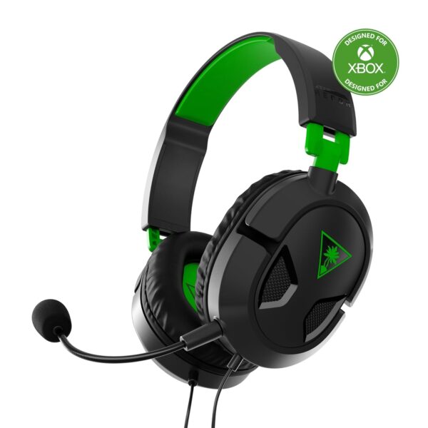 Turtle Beach Recon 50 Wired Gaming Headset - Xbox Series X|S, Xbox One, PS5, PS4, PlayStation, Nintendo Switch, Mobile & PC with 3.5mm - Removable Mic, 40mm Speakers, In-line Controls – Black