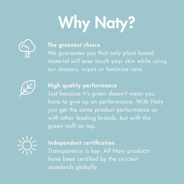 Eco by Naty Incontinence Pads for Women – Pads for Sensitive Bladder, Absorbent and Discreet Eco Friendly Pads Mini Plus (16 Count) - Image 5