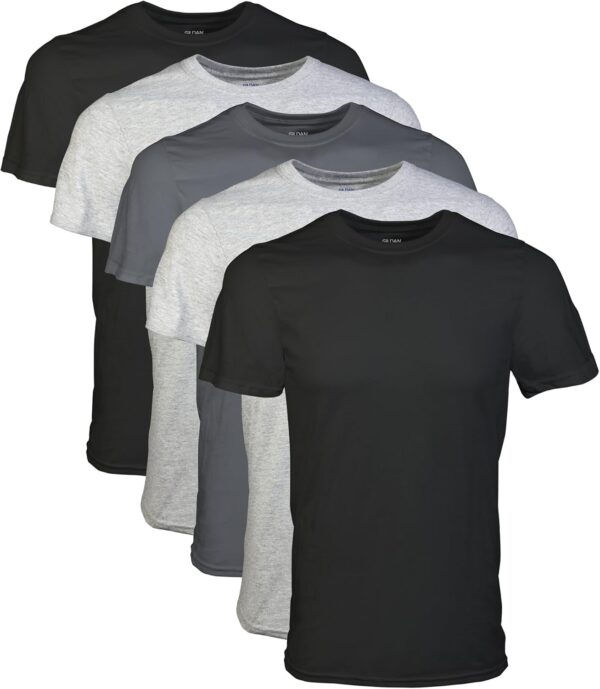 Gildan Men's Crew T-Shirts, Multipack, Style G1100