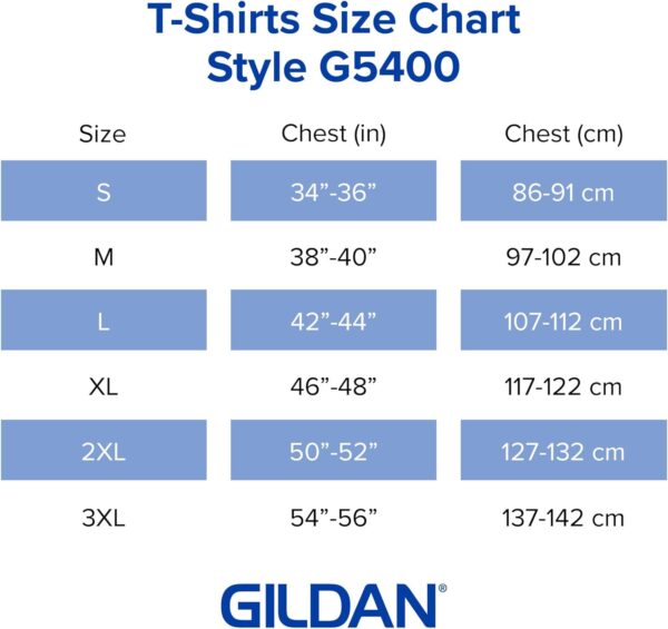 Gildan Adult Heavy Cotton Long Sleeve T-Shirt, Style G5400, 2-Pack - Image 5