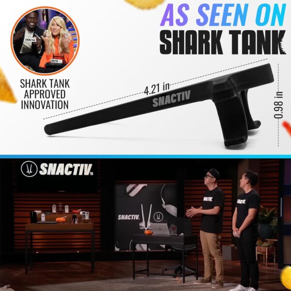 SNACTIV PRO Finger Chopsticks for Gamers - As Seen on Shark Tank! The Official Snacking Tool of the Future - Enjoy Snacks and Chips with Ease - Innovative Gaming Snacking Solution - Snack Chopsticks - Image 5