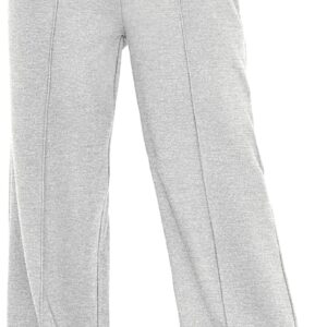 AUTOMET Womens Wide Leg Sweatpants High Waisted Baggy Pants Drawstring Athletic Joggers