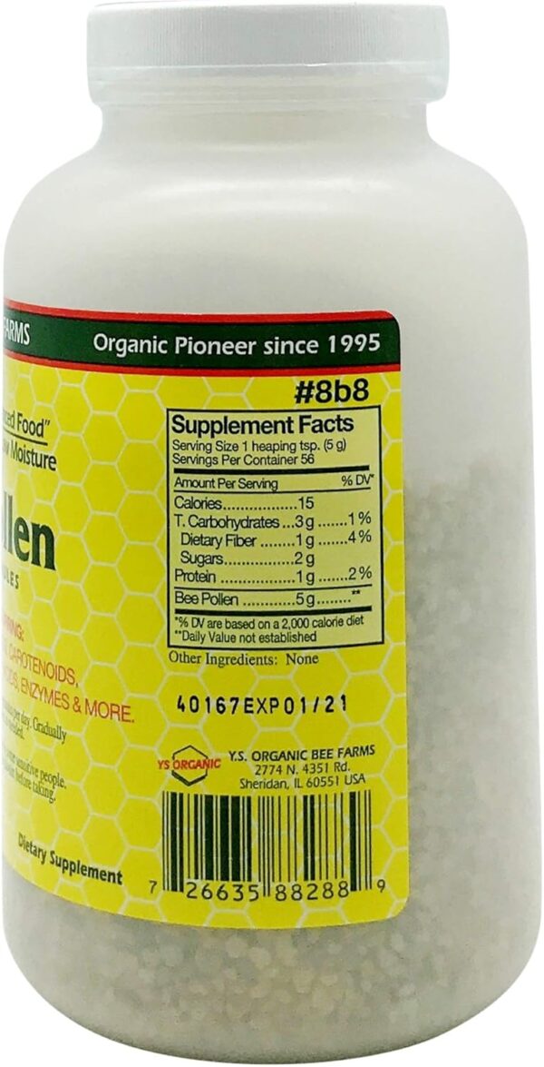 Bee Pollen - Low Moisture Whole Granulars - 10 oz - Image 3