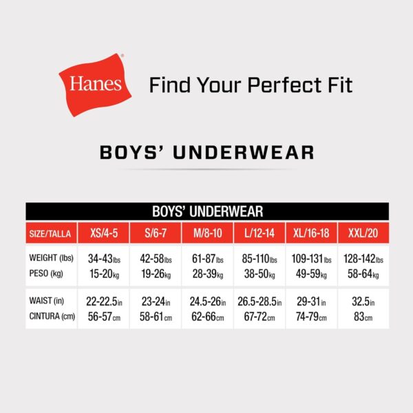 Hanes Boys' and Toddler Underwear, Comfort Flex and Comfortsoft Boxer Briefs, Multiple Packs Available pack of 10 - Image 5