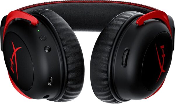 HyperX Cloud II Wireless Gaming Headset - Red - Image 5