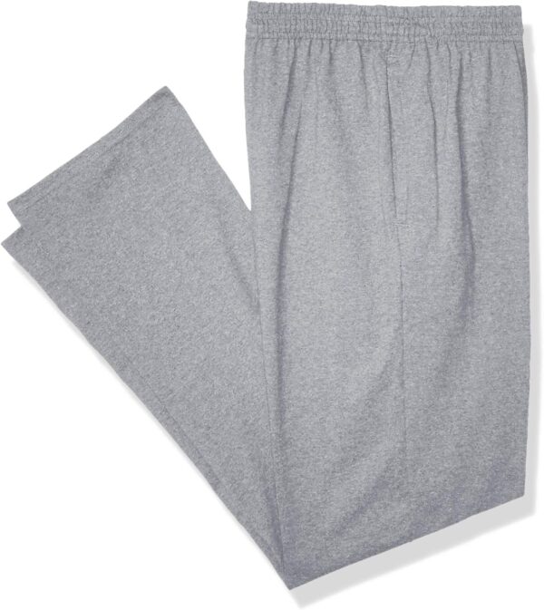 Hanes Essentials Sweatpants, Men’s Cotton Jersey Pants with Pockets, 33” - Image 5