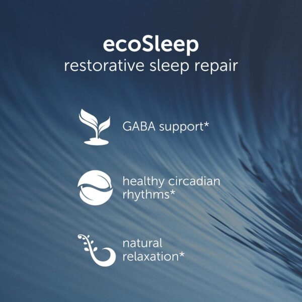 EcoNugenics - ecoSleep - 60 Capsules - Professionally Formulated to Support Healthy Circadian Rhythm & Deep, Sleep - Safe, Natural & Effective - Image 2