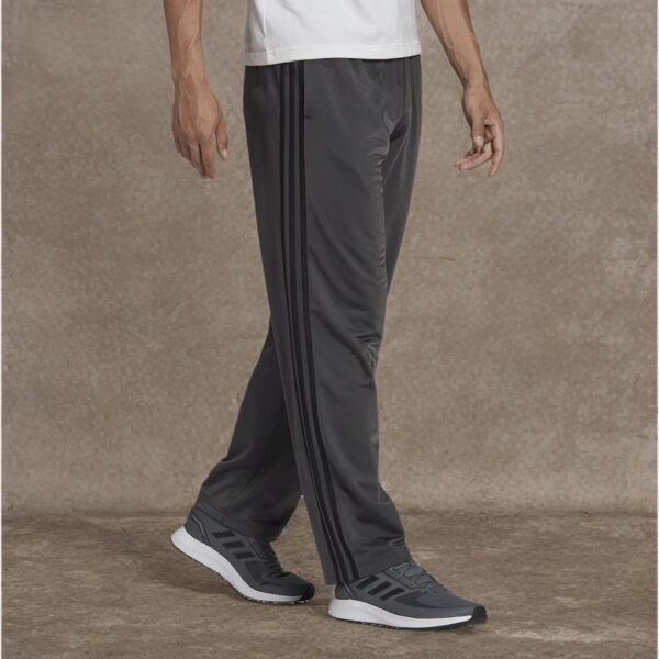 adidas Men's Essentials Warm-up Open Hem 3-stripes Tracksuit Pants - Image 2