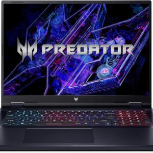 Acer Predator Helios Neo 18 Gaming Laptop | Intel Core i7-14700HX | NVIDIA GeForce RTX 4070 | 18" WQXGA 2560 x 1600 165Hz G-SYNC Display | 16GB DDR5 | 1TB Gen 4 SSD | Killer Wi-Fi 6E | PHN18-71-77JT