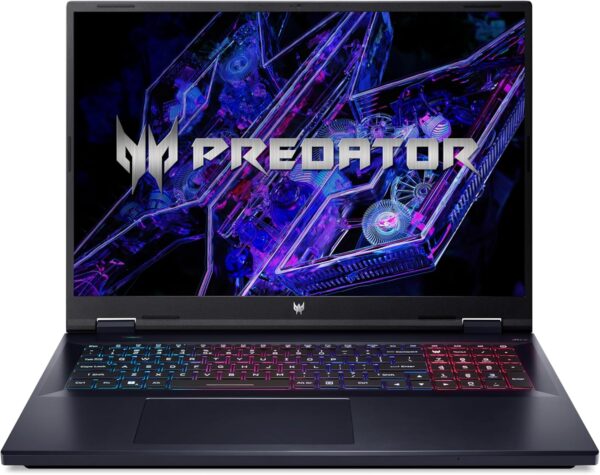 Acer Predator Helios Neo 18 Gaming Laptop | Intel Core i7-14700HX | NVIDIA GeForce RTX 4070 | 18" WQXGA 2560 x 1600 165Hz G-SYNC Display | 16GB DDR5 | 1TB Gen 4 SSD | Killer Wi-Fi 6E | PHN18-71-77JT