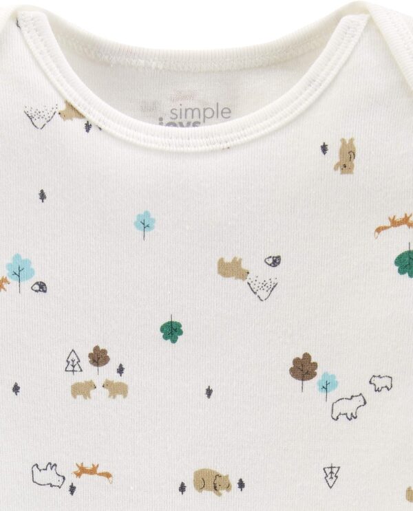 Simple Joys by Carter's Unisex Babies' Long-Sleeve Bodysuit - Image 3