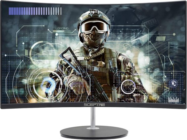 Sceptre Curved 24-inch Gaming Monitor 1080p R1500 98% sRGB HDMI x2 VGA Build-in Speakers, VESA Wall Mount Machine Black (C248W-1920RN Series) - Image 14