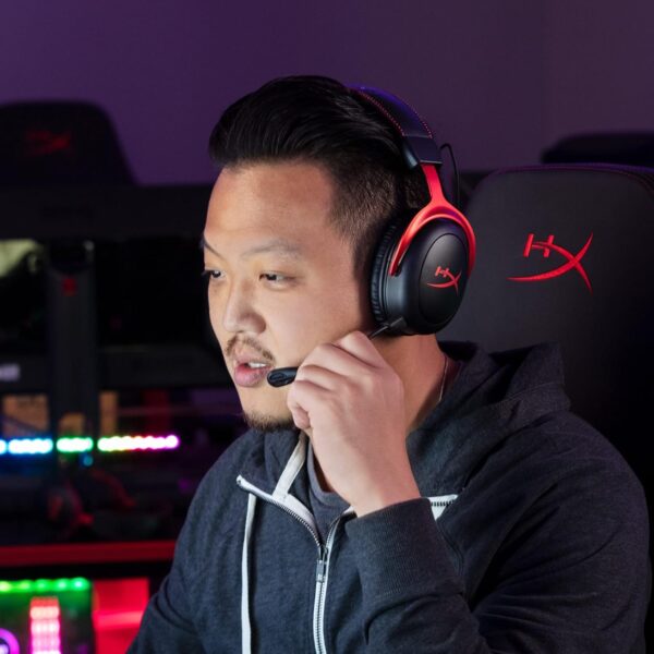 HyperX Cloud II Wireless Gaming Headset - Red - Image 9