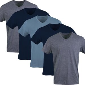 Gildan Men's V-Neck T-Shirts, Multipack, Style G1103