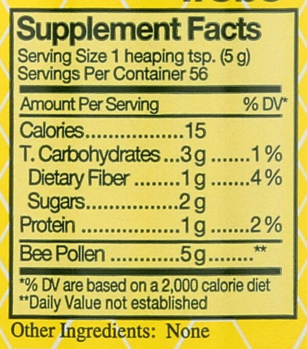 Bee Pollen - Low Moisture Whole Granulars - 10 oz - Image 6