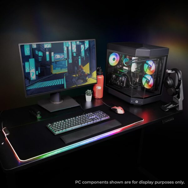 iBUYPOWER Y60 Black Gaming PC Computer Desktop Y60BA9N47TS03 (AMD Ryzen 9 7900X CPU, NVIDIA GeForce RTX 4070 Ti Super 16GB GPU, 32GB DDR5 RGB 5200MHz RAM, 2TB NVMe, WiFi Ready, Windows 11 Home) - Image 10