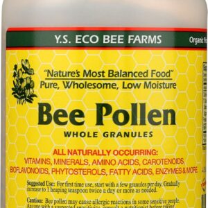 Bee Pollen - Low Moisture Whole Granulars - 10 oz