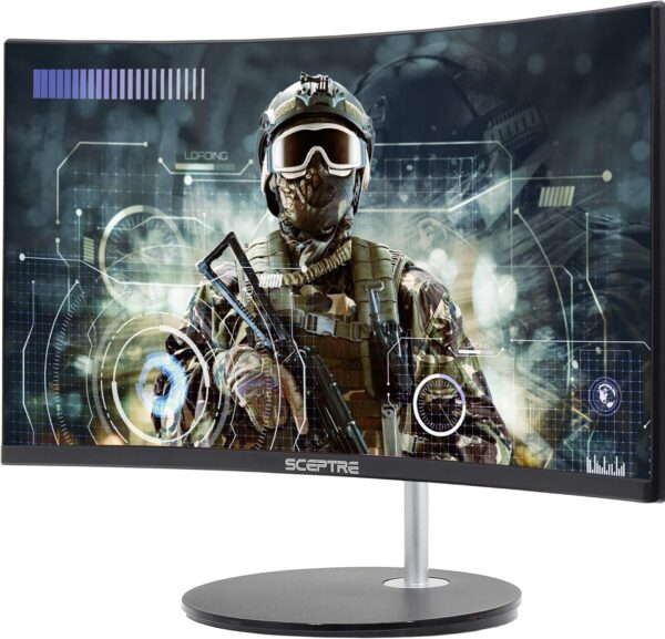 Sceptre Curved 24-inch Gaming Monitor 1080p R1500 98% sRGB HDMI x2 VGA Build-in Speakers, VESA Wall Mount Machine Black (C248W-1920RN Series) - Image 11