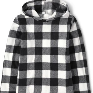 The Children's Place Girls' Warm Fleece Hooded Pullover