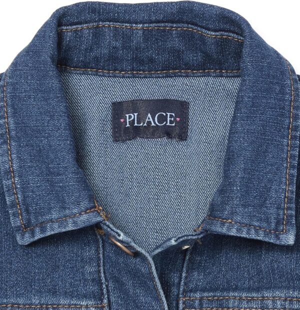 The Children's Place Girls' Basic Denim Jacket - Image 2