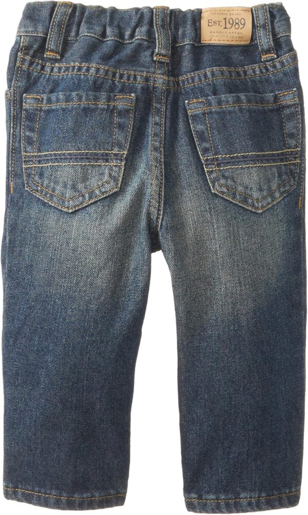 The Children's Place Baby and Toddler Boys' Basic Bootcut Jeans - Image 2