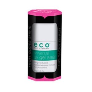 Star nail Eco Universal UV Gel Seal .5 oz with Kittens print Nail File