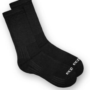 Diabetic Socks - 3 Pair- Medium - Crew w/Arch Support - Size 9-11 - Blac...