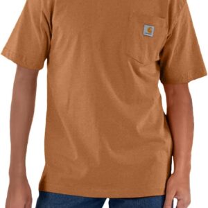 Carhartt Men's Loose Fit Heavyweight Short-Sleeve Pocket T-Shirt