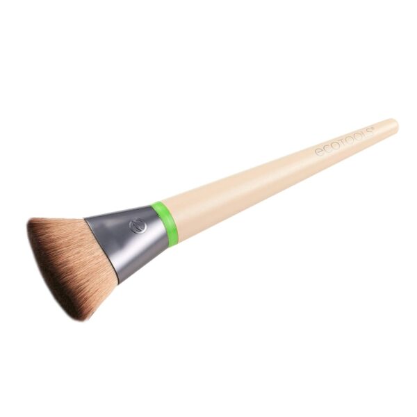 Ecotools Flat Foundation Interchangeables Makeup Brush for Flawless Liquid and Cream Foundation - Image 6