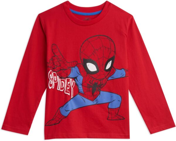 Marvel Avengers 3 Pack Long Sleeve T-Shirts Toddler to Little Kid - Image 3