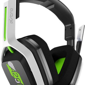 ASTRO Gaming A20 Wireless Headset Gen 2 for Xbox Series X | S, Xbox One, PC & Mac - White /Green
