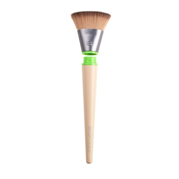 Ecotools Flat Foundation Interchangeables Makeup Brush for Flawless Liquid and Cream Foundation - Image 5