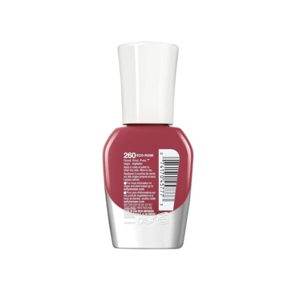 Sally Hansen - Good. Kind. Pure Vegan Nail Polish, Eco-Rose, Packaging May Vary (Pack of 2) - Image 6