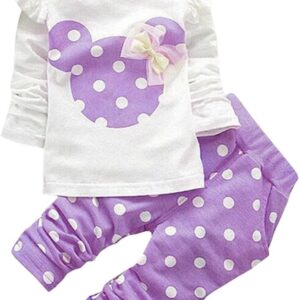 Baby Girl Clothes Infant Outfits Set 2 Pieces Long Sleeved Tops + Pants