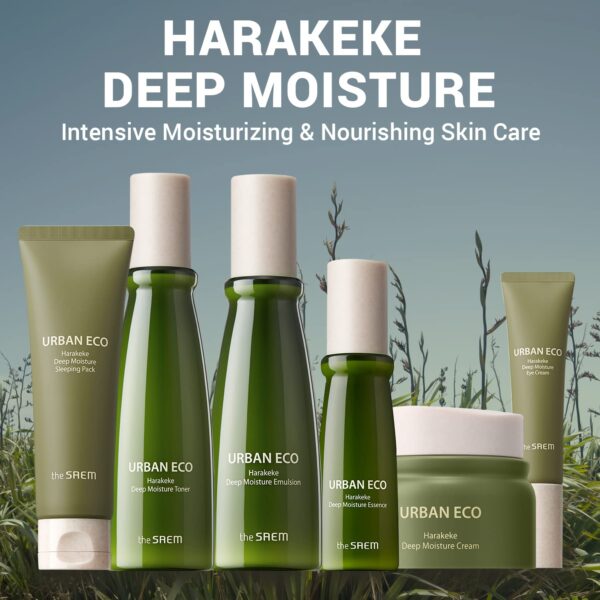 THESAEM Urban Eco Harakeke Deep Moisture Cream 1.69 oz. - Vegan Ultra Moisturizing and Nourishing Day & Night Moisturizer - Firming Healthy Looking Skin - Harakeke Root Extract and Ceramides - Image 7