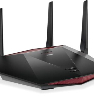 NETGEAR Nighthawk Pro Gaming WiFi 6 Router (XR1000) 6-Stream AX5400 Wireless Speed (up to 5.4Gbps) | DumaOS 3.0 Optimizes Lag-Free Server Connections 4 x 1G Ethernet and 1 USB Ports
