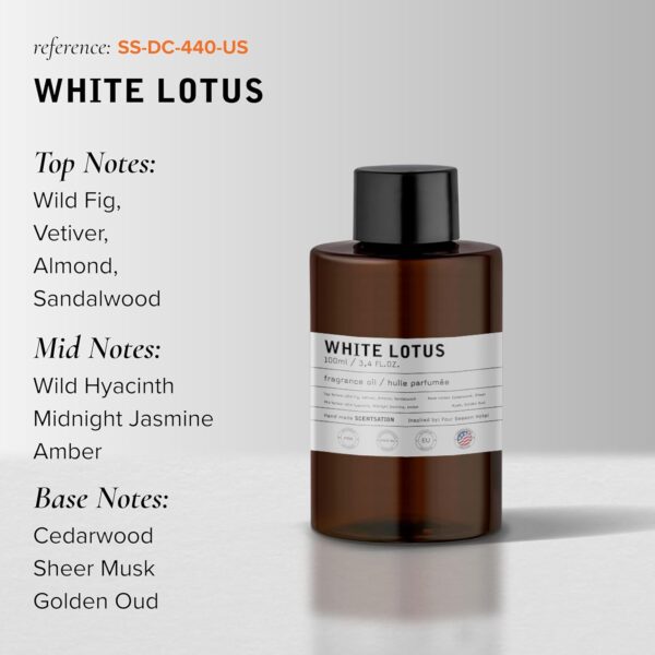 Essential Oils for Diffusers for Home - White Lotus 3.4 Fl Oz - Aromatherapy Diffuser Oil - Long Lasting Hotel Collection Diffuser Oil - Oils for Diffuser - Made in USA - Image 3