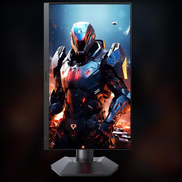 KOORUI Gaming Monitor, 24" Nano IPS Monitor, 165Hz QHD (1440p) Computer Monitor, 1ms 2K PC Monitor, 100% sRGB, Adaptive Sync, Height/Tilt/Pivot Adjustment, HDMI, DisplayPort, GP01 - Image 6